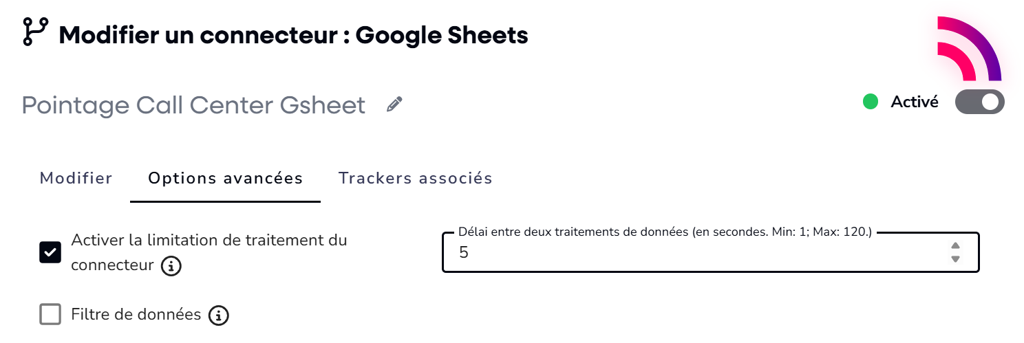 Limitation des appels Google Sheets