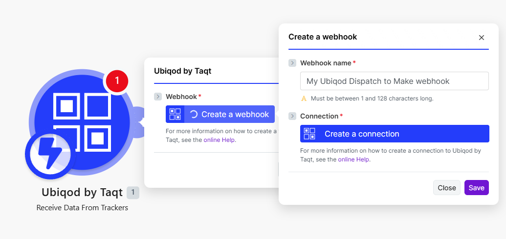 Create the Make webhook